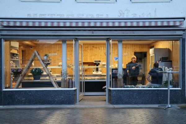 Metzgerei Romanshorn Innenansicht von aussen